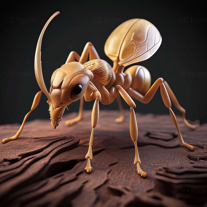 3D модель Camponotus sericeus (STL)